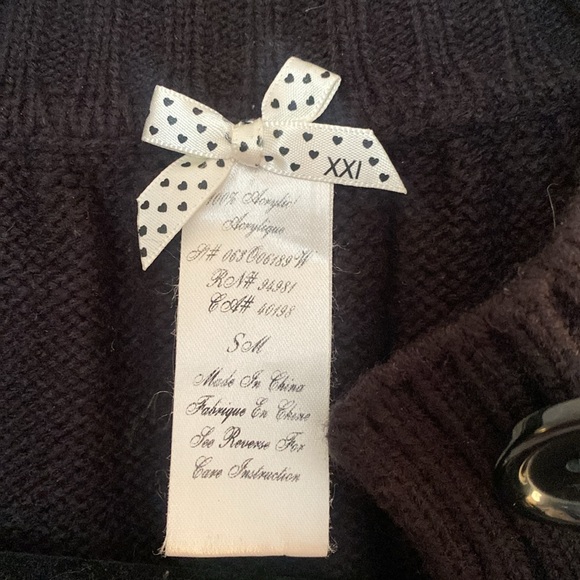 Black Sweater Shrug/Shawl Size XXL - Picture 3 of 6